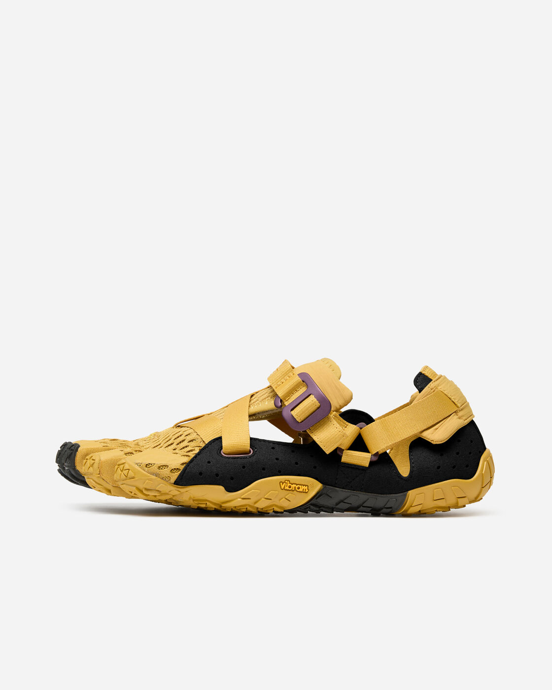 Vibram FiveFingers Breezandal Women's Mustard and Black, five-toe trail sandal