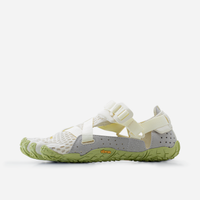 Vibram FiveFingers Breezandal Men's Ivory and Green, trail sandal with separated toes