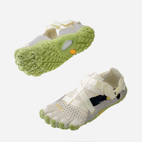 Breezandal Men's Ivory and Green, several views of the model