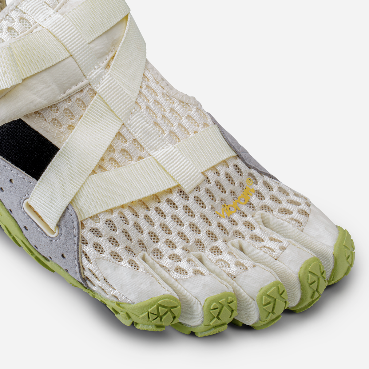 Breezandal Men's Ivory and Green, 3D Cocoon protection moved into the sole