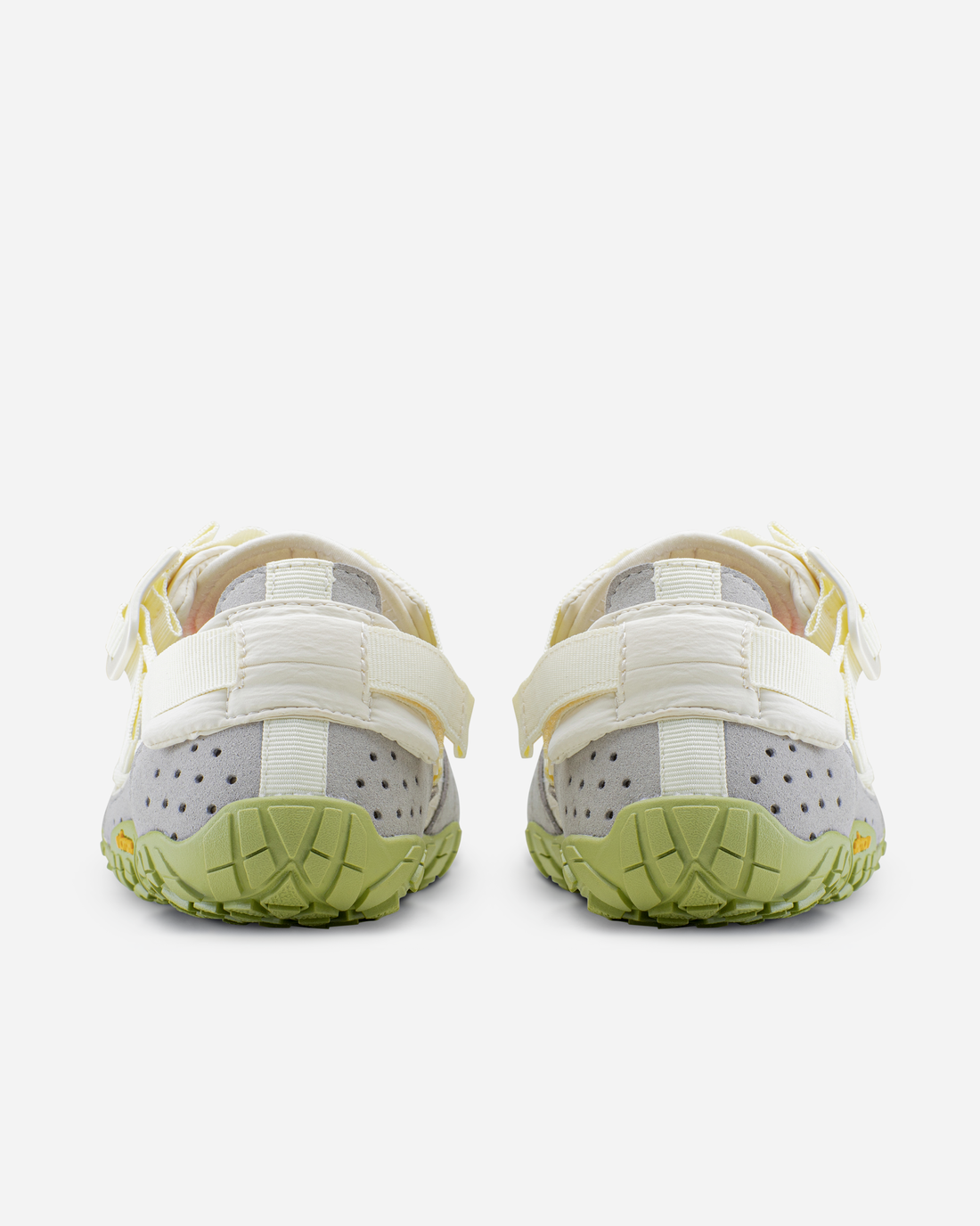 Pair of Breezandal Men's Ivory and Green, trail model for hot days