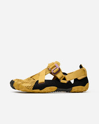 Vibram FiveFingers Breezandal Men's Mustard and Black, five-toe trail sandal