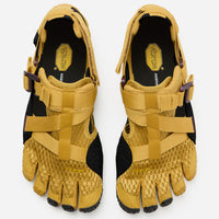 Breezandal Men's Mustard and Black, 3D Cocoon mesh that disperses impacts
