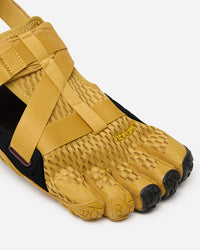 Breezandal Men's Mustard and Black, airy upper for quick drying