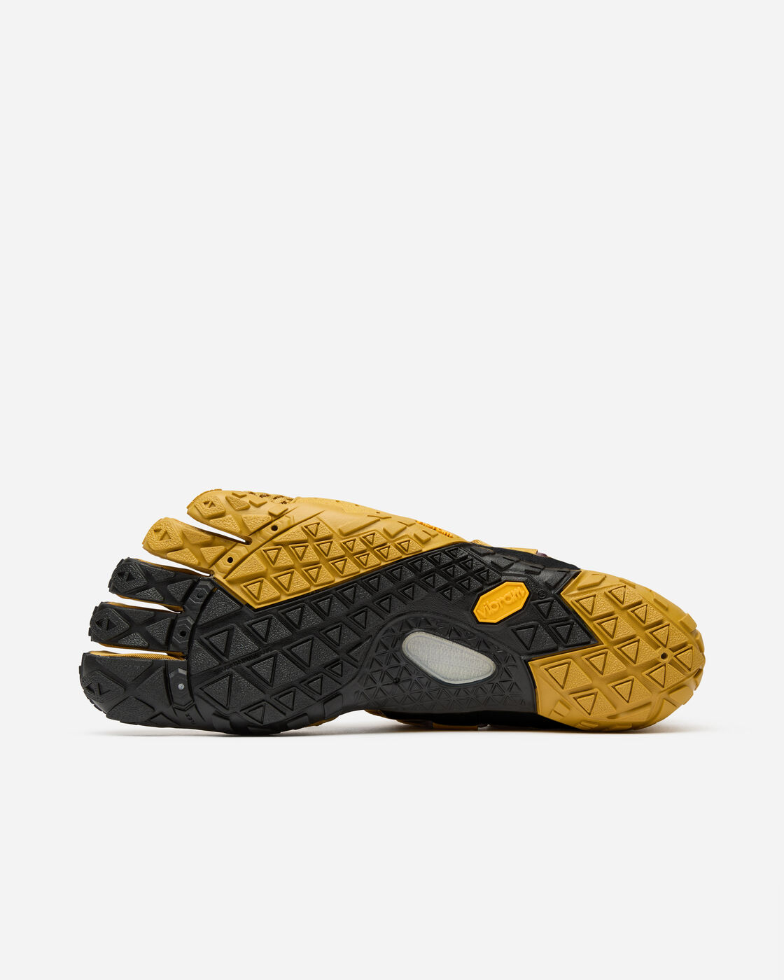 Breezandal Men's Mustard and Black, minimalist zero-drop sandal