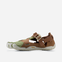 Vibram FiveFingers Breezandal Men's Olive Green and Brown, five-toe sandal
