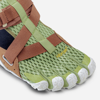 Breezandal Men's Olive Green and Brown, 3D Cocoon mesh built into the sole