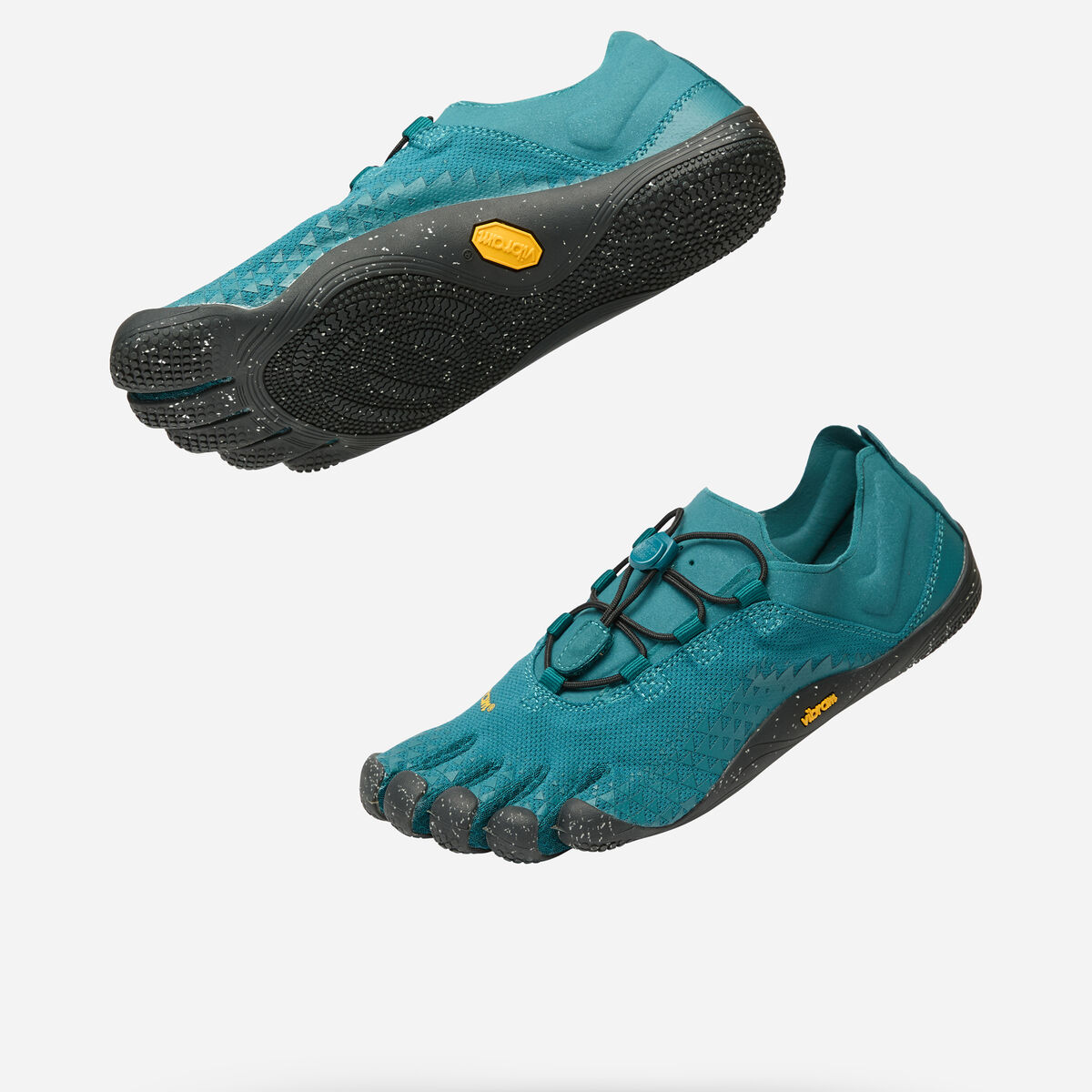 Groundsplay LS Women's Teal and Black, ultra-thin 4.5 mm sole