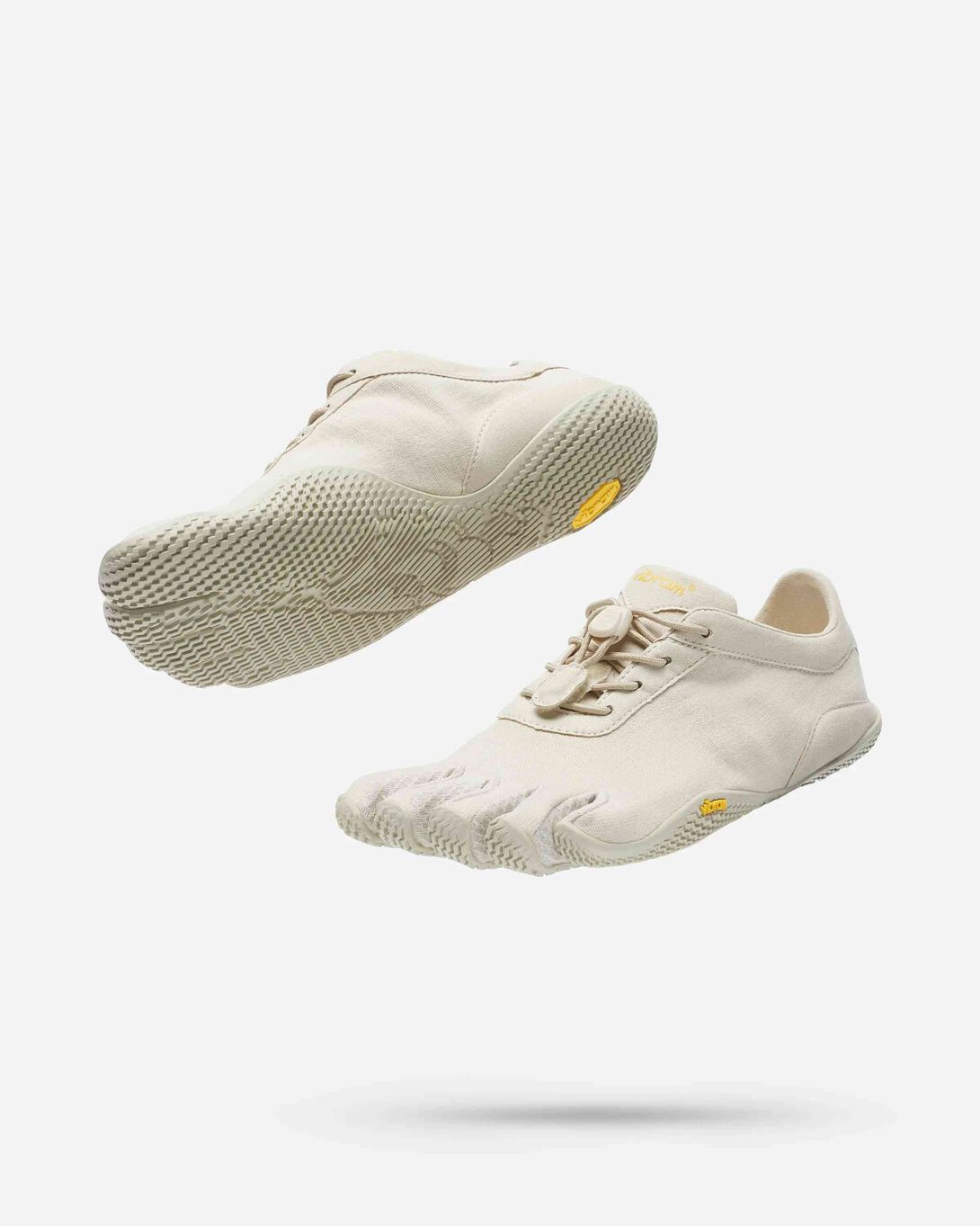KSO ECO Cream, five-toe hemp barefoot shoe