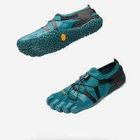 Spidrwalk Teal and Black, 3.7 mm Vibram Megagrip sole