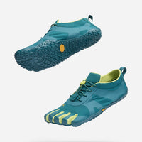 V-Alpha Teal, Vibram Megagrip sole for dry and wet ground