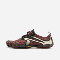 Vibram FiveFingers V-Run Brown, Ivory and Black, five-toe running shoe