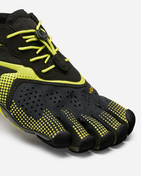 Pair of V-Run Black and Lemon Green for minimalist running