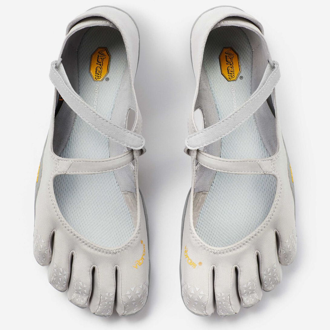 Vibram FiveFingers V-Soul Women's Pearl Grey, minimalist five-toe ballet flat
