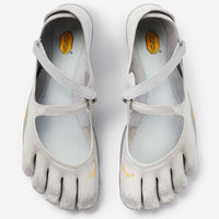 Vibram FiveFingers V-Soul Women's Pearl Grey, minimalist five-toe ballet flat