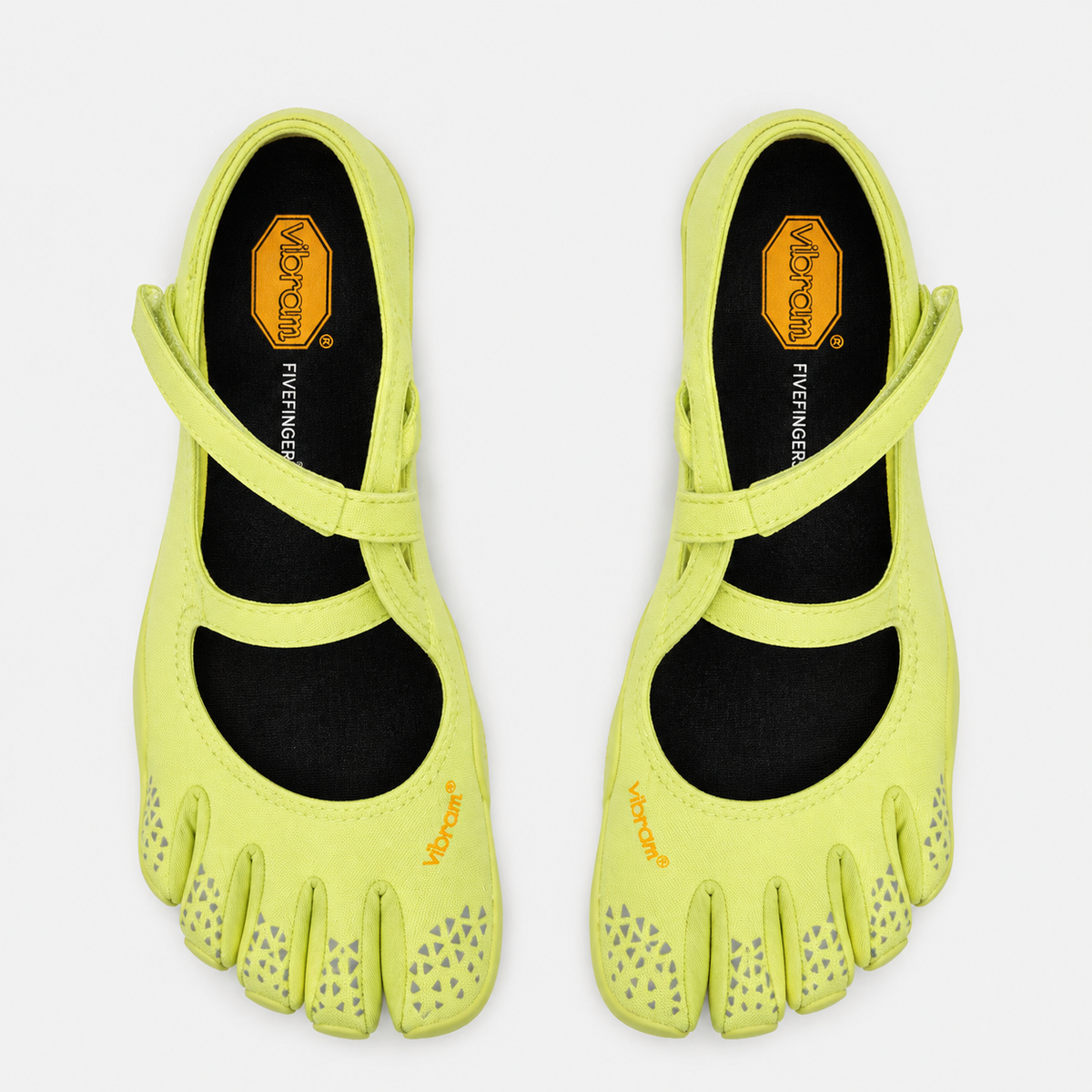 Vibram FiveFingers V-Soul Women's Lemon Yellow, five-toe ballet flat