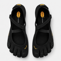 Pair of V-Soul Women's Black, 155 g per foot and zero drop