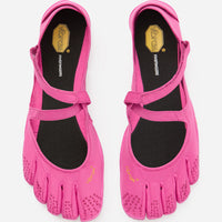 Vibram FiveFingers V-Soul Women's Fuchsia Pink, ballet flat with separated toes