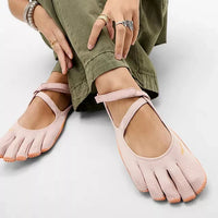 Vibram FiveFingers V-Soul Women's Pale Pink, five-toe ballet flat