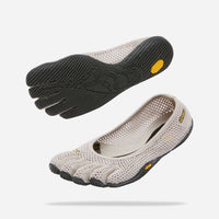 Pair of Vi-B ECO White, minimalist ballet flat for everyday urban wear
